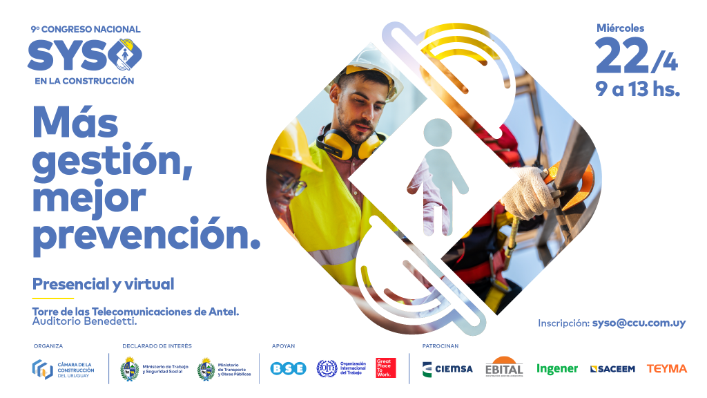 Se prepara el 9° Congreso Nacional SYSO en la Construcción